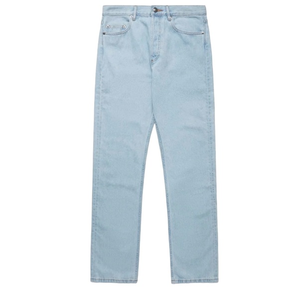 NWT A.P.C. Jean Standard Jeans bleached out blue